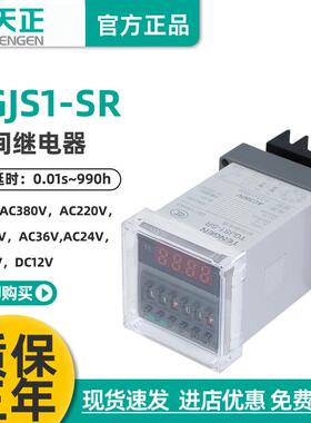 天正 TGJS1-SR双组循环数显时间继电器DH48S-S JSS48A-S 220v 24V