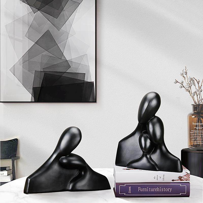 北欧情侣摆件简约现代抽象人物创意树脂摆件办公室酒柜软式饰品,鲜花速递/花卉仿真/绿植园艺,割草机/草坪机,淘宝优惠券,粉丝福利购,淘宝优惠卷