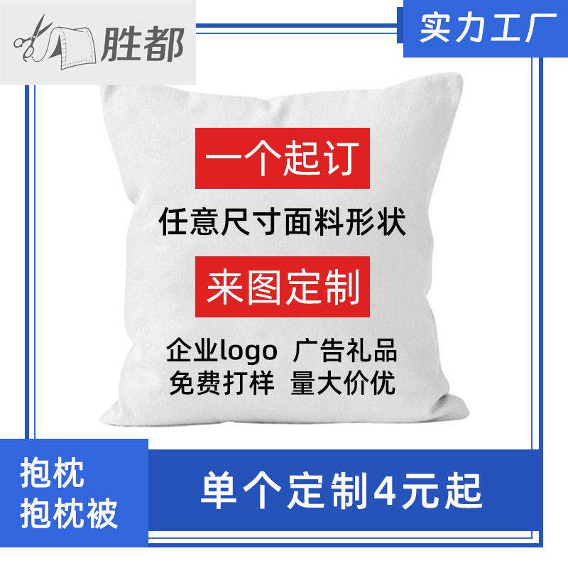 胜都定制抱枕来图定做枕套印花刺绣沙发靠垫靠枕抱枕套现简约