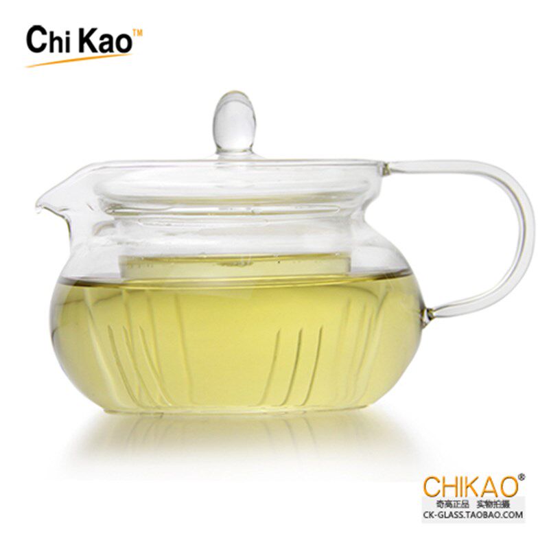 奇高耐高温玻璃茶壶花茶壶玻璃过滤内胆泡茶壶红茶茶具普洱咖啡壶
