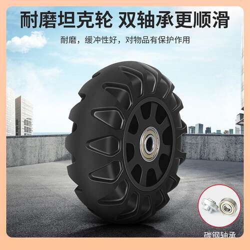 ◘易牌手拉车便携拖车轻便行李车家用取快递小车拉货推车折叠拉