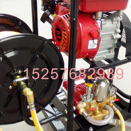 HL60型手推式机动喷雾机打药机推车式喷雾器园林除尘雾炮机弥雾机