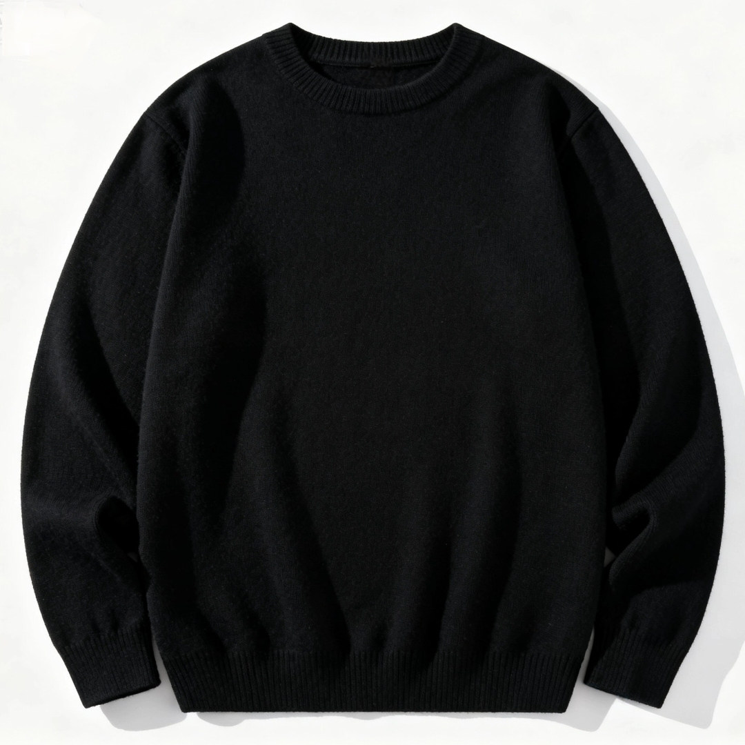 thumbnail for Front White Oh Buddha-Oh- Buddha- String Black Sweater 33121750