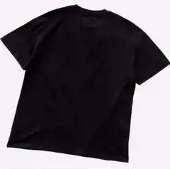 Black/White Front Ω Sanskrit Inside the Collar Two-Color Short-Sleeve 77081104