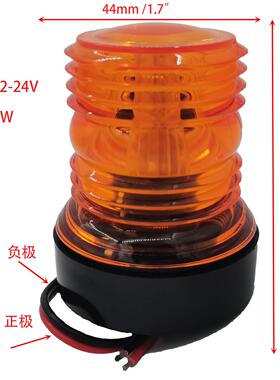 12v24vLED船用环照黑尼龙柱灯左右舷灯游艇舷灯