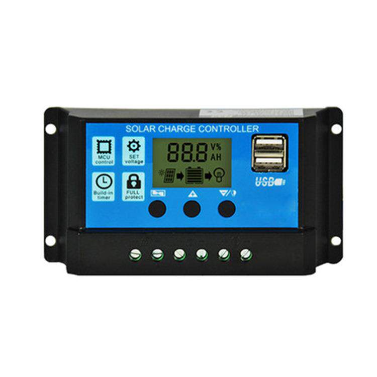 光伏太阳能板控制器12V 24V 10A20A30A40A50A60A70A80A90A100A