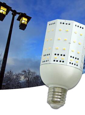 360°发光鳍片玉米灯30W 40W 50W 70W 80WLED玉米灯E40大螺口灯泡
