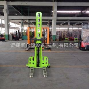 自登高堆高车便捷式 卸叉车堆垛车 自体机半电动自提升堆高车装