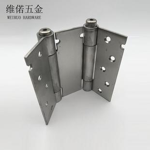 不锈钢4寸5寸6寸弹簧合页 单向双向内外开缓冲合页单开双开门合页