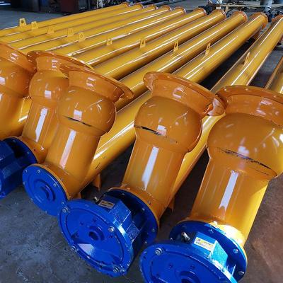 管式螺旋输送机 219U型水泥粉煤灰干粉颗粒全自动绞龙上料机提升