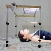 被窝完全平躺着看书支架 床上睡觉读书架支架仰卧看书 阅读架子