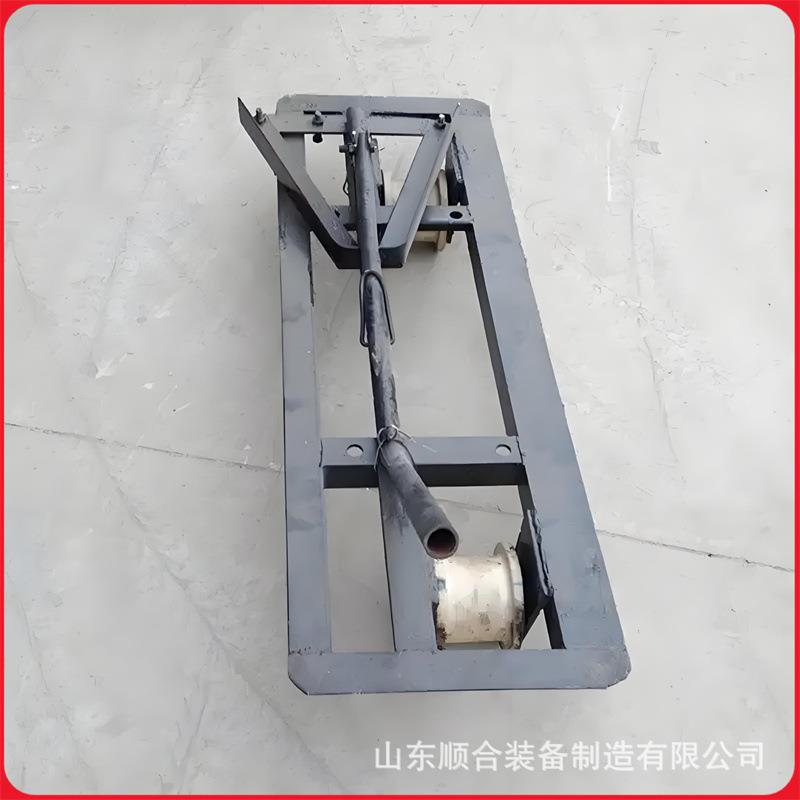 铁路用搬运单轨车操作简单手推单轨车厂家直供铁路搬运轨道钢轮车