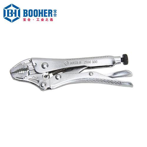 Booher宝合手动工具 圆口带刃大力钳BH2106100/01/02 5