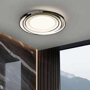 卧室吸顶灯现代简约2026年新款圆环形LED护眼主卧书房意式吸顶灯