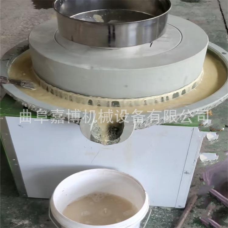 绿豆煎饼糊石磨低温研磨 豆腐坊用豆浆石磨 摆摊流动麻汁石磨机