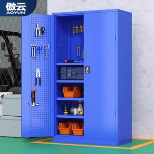 重型工具柜多功能配件柜子工厂车间五金收纳箱汽修移动工具车