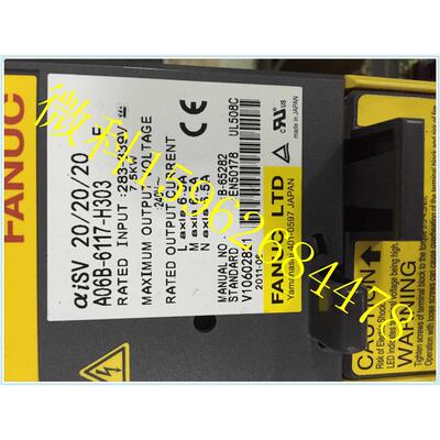 A06B-6117-H3FANUC驱动器
