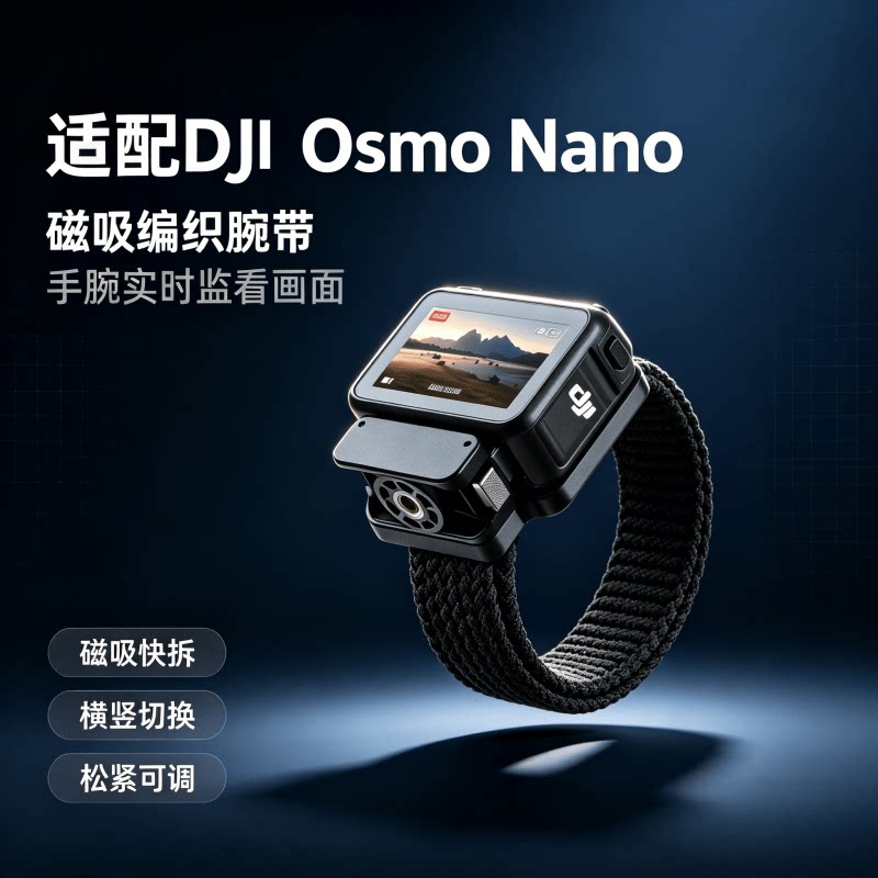 YCZCA适用大疆Nano图传腕带快拆图片