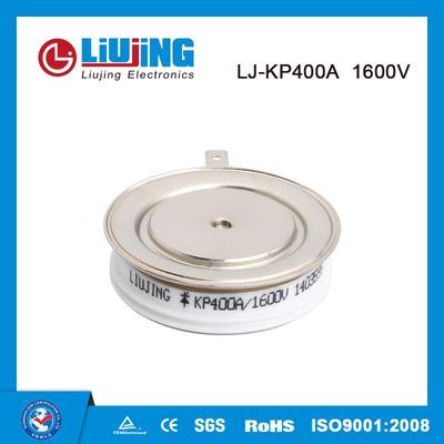 柳晶直流电源晶闸管投切电容用KP400A1800V 平板式可控硅半凸型