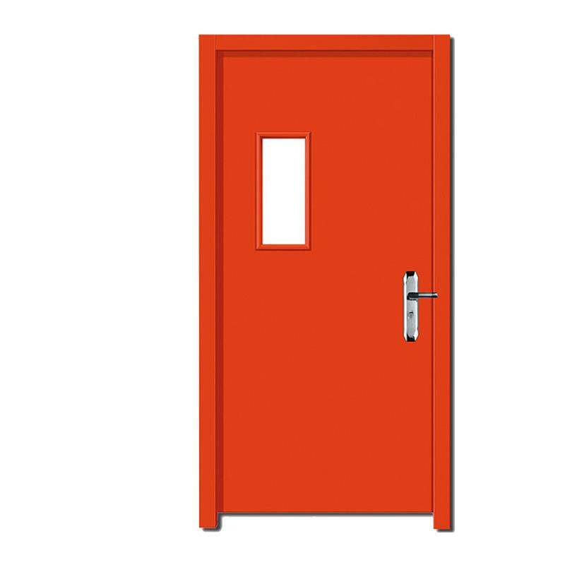 钢质防火门资质全 单开玻璃逃生门 双开钢制平板隔热门厂家
