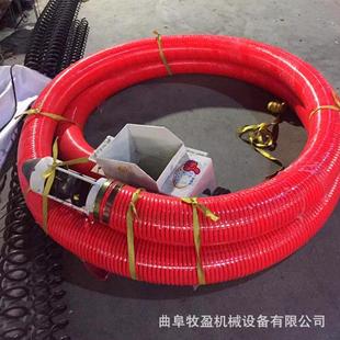 小型车载式吸沙机干粉粮食软管吸粮机绞龙送料工地螺旋吸料机