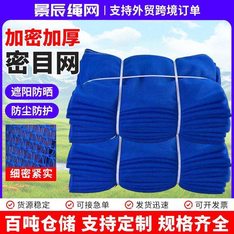 建筑安全网阻燃密目网工地工程用电梯口防护绿网防尘绿化盖土网