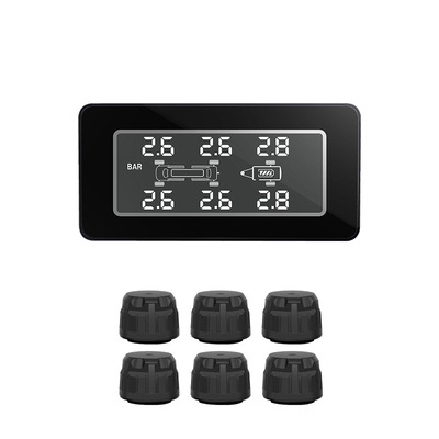 CAREUD/凯佑 T812跨境专供智能胎压监测系统6轮商务旅游房车TPMS