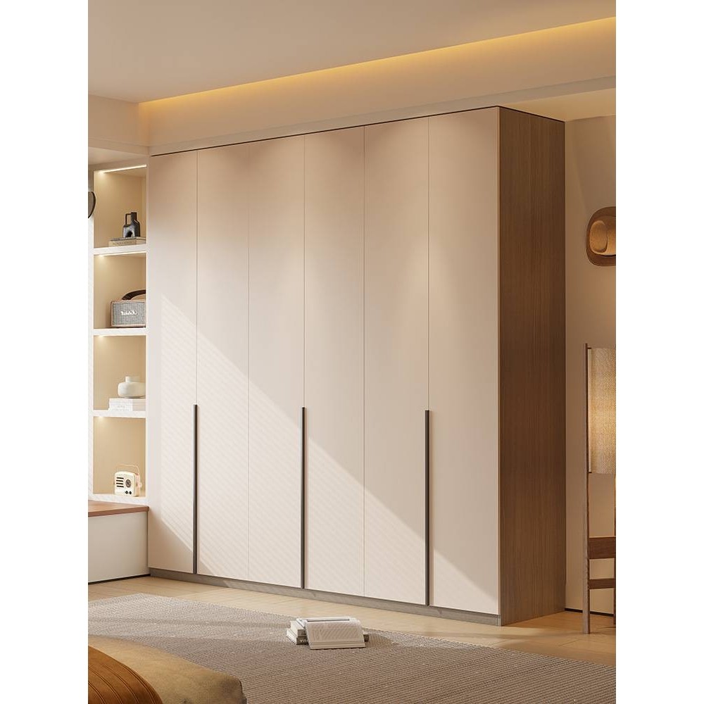 木月定制衣柜家用卧室简约现代平开门一门到顶主卧环保欧松板衣橱,住宅家具,独立衣柜,淘宝优惠券,粉丝福利购,淘宝优惠卷