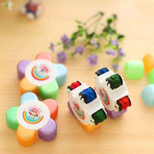 Baby Drawing Seal Toys Child Stamps Plum Roller Seals 5 Patt