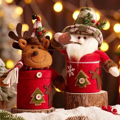 Santa Claus Party Decoration Christmas Eve Gift fruit Box
