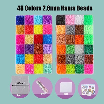 2.6mm/5mm Hama Beads fuse perler Iron Beads Tool and templat