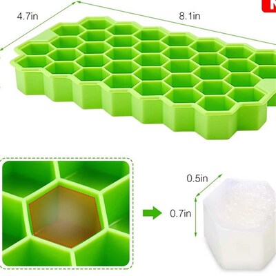 Ice Cube Maker Silicones Ice Mould Honeycomb Ice Cube Tray
