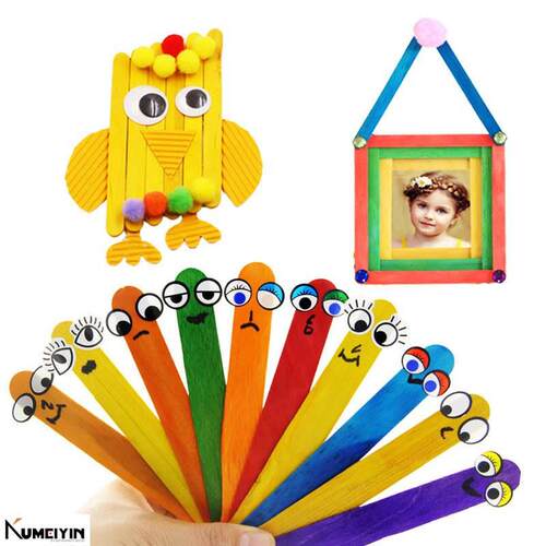 -200pcs  ice cream stick popsicle sticks dispble mould