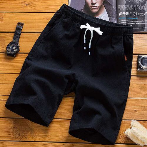Summer Thin Casual Pants Mens Shorts Five-point Pants Loose