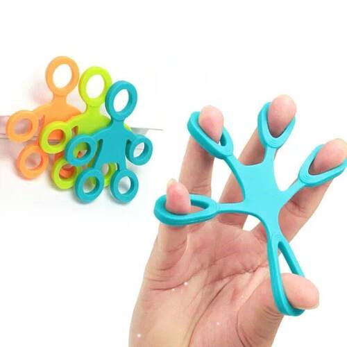 1Pcs Silicone Hand Expander Finger Gripper Sretcher Trainer