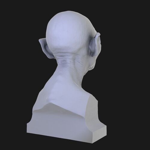 1/10 Die Cast Resin Figure Model Assembly Kit Gollum Bust Mo