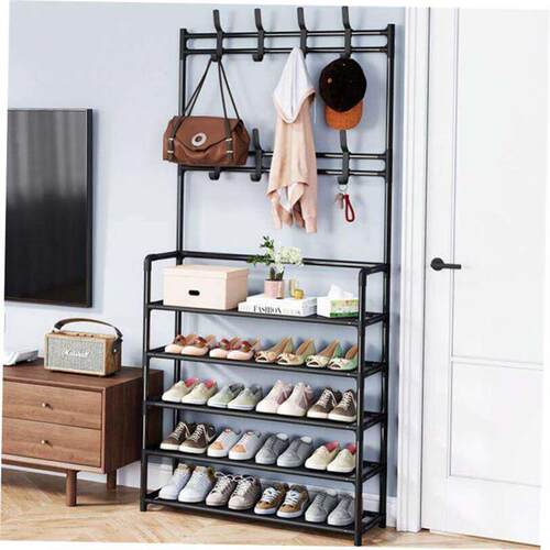 Shoe Rack Aluminum Metal Standing Shoe Rack DIY Shoes Shelf