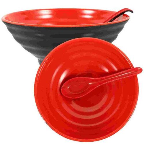 Ramen Bowl Set Rice Vintage Salad Delicate Noodle Household