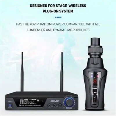 ACEMIC EX-100 true diversity UHF receiption wireless