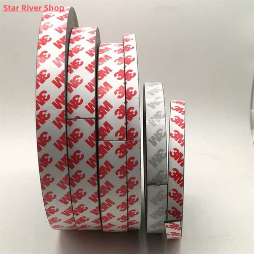 1Meter/LOT Rubber Magnet 10*1 15*1 20*1 30*1 mm Self Adhesiv