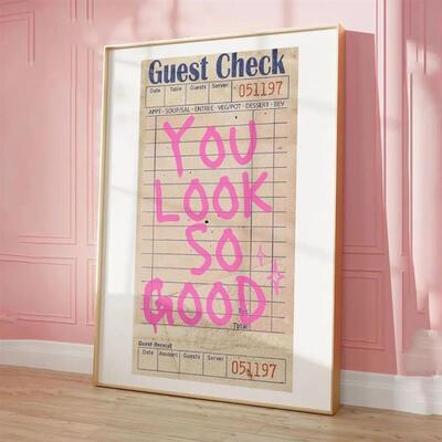 Maximalist Sunshine Love Quote Wall Art Canvas Poster Decor