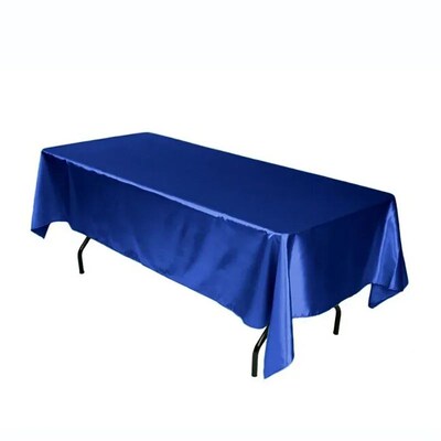 Rectangle Satin Tablecloth for Wedding, Table Cloth, Hotel B