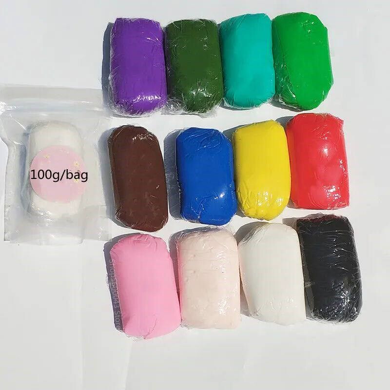 100g/Bag Professional Crystal Resin Soft Clay No-Bake Polyme