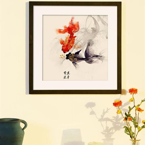Nordic simple wooden photo frame square picture frames 相框