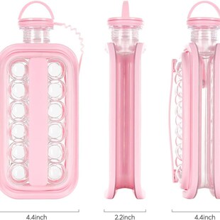 Ice Cube Trays 2 in 1 Portable Ice Ball Maker Kettle