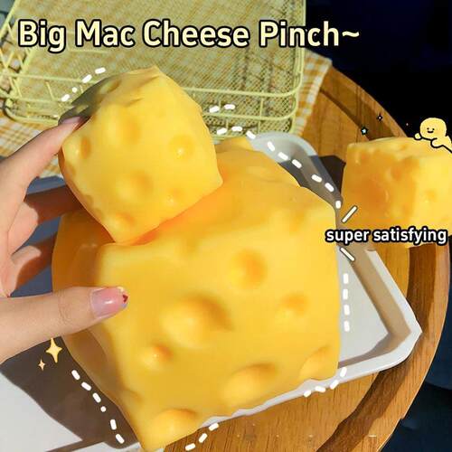 Simulate Cheese Slow Rebound Pinching Office Decompression