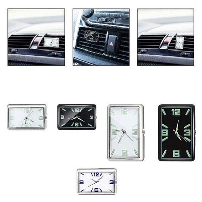 C for Vehicle Dashboard, Rectangular Mini Timepiece for