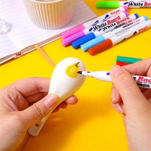 8/12 Colors Magical Water Floating Student Painting Brush  W