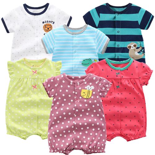 3PCS/Lot Newborn Baby Boy Girl Clothes Soft Cotton Cartoon P