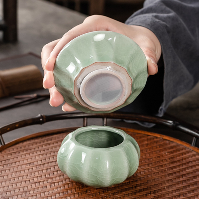 茶具公道杯茶漏装分茶器一体分茶杯紫砂茶海公平杯陶瓷配件家用